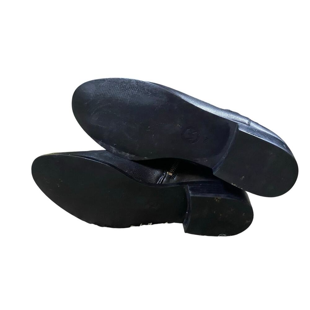 Michael Kors Knee High Leather Bromley Flat Boots - 8 - Picture 5 of 7